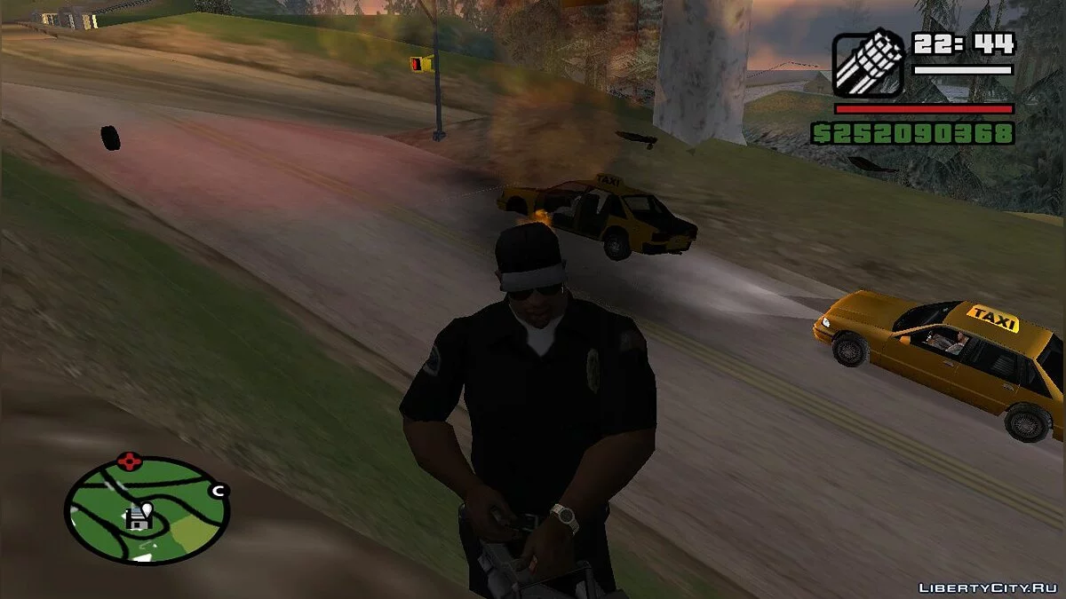 Car exploded / GTA San Andreas