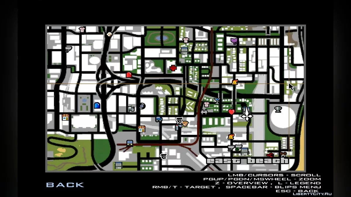 Больше значков на карте! - Mais ícones no radar v0.7 / GTA San Andreas