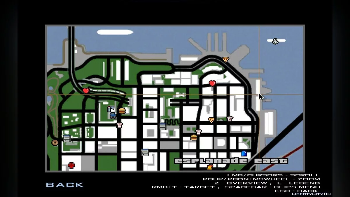 Больше значков на карте! - Mais ícones no radar v0.7 / GTA San Andreas