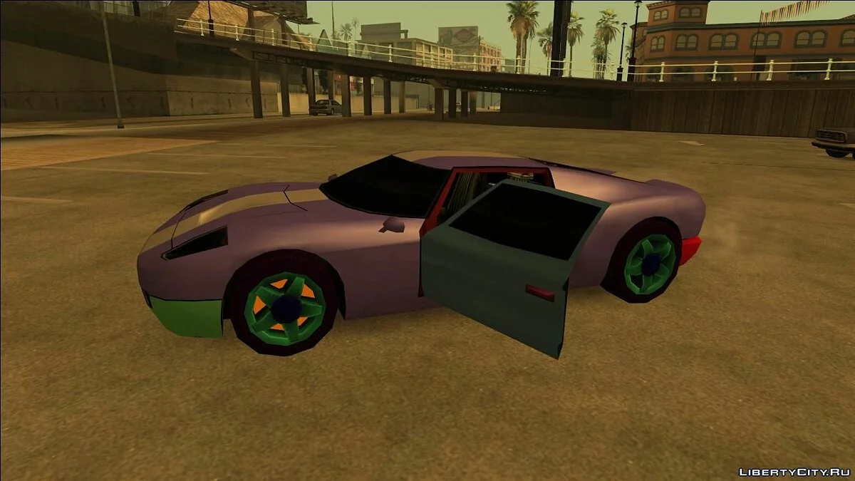 Красить машины в RGB цвета - RGB Vehicle Paints v4.2 / GTA San Andreas