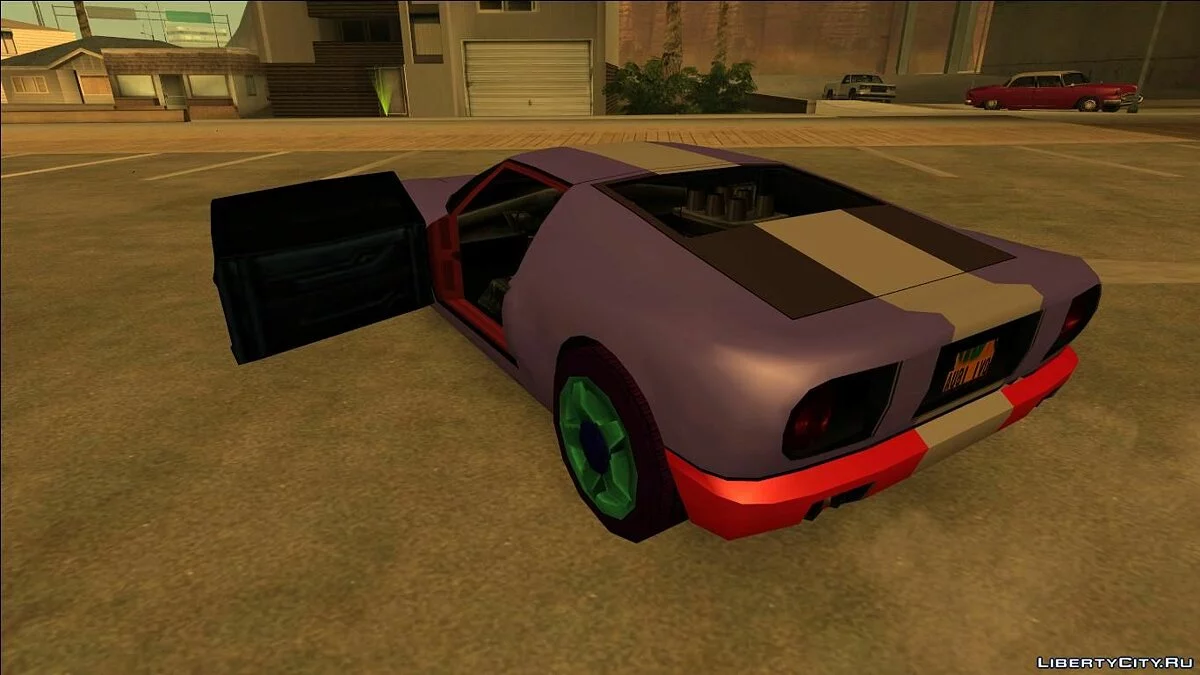 Красить машины в RGB цвета - RGB Vehicle Paints v4.2 / GTA San Andreas