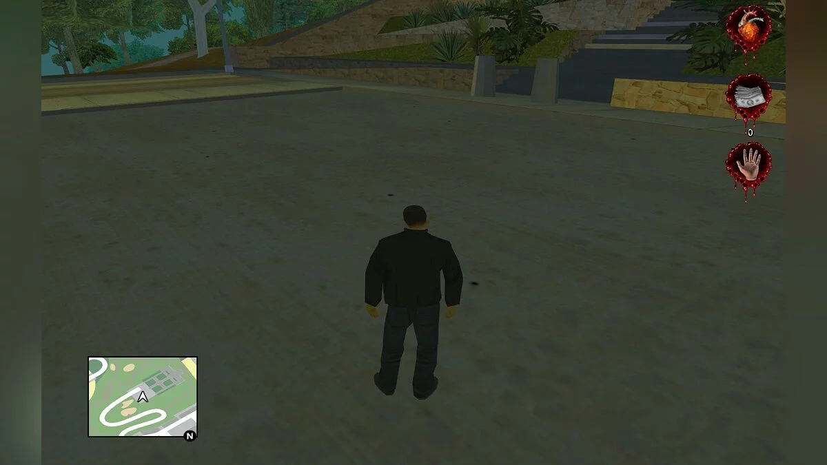 Интерфейс из Postal 2 / GTA San Andreas