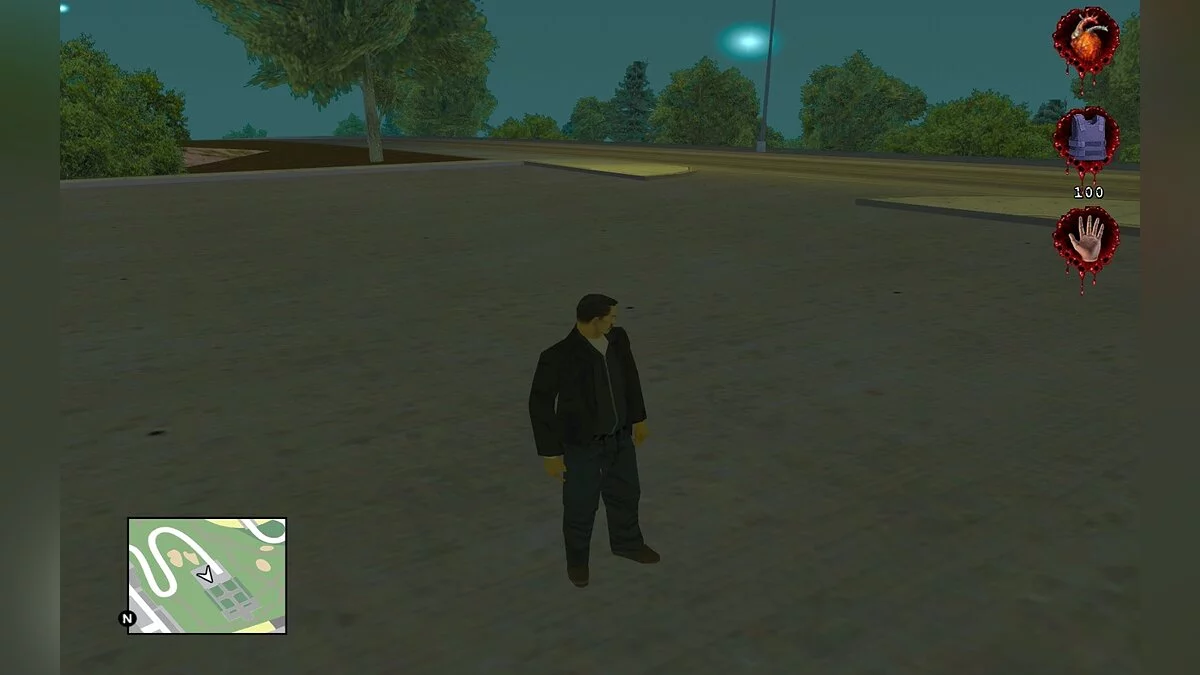 Интерфейс из Postal 2 / GTA San Andreas