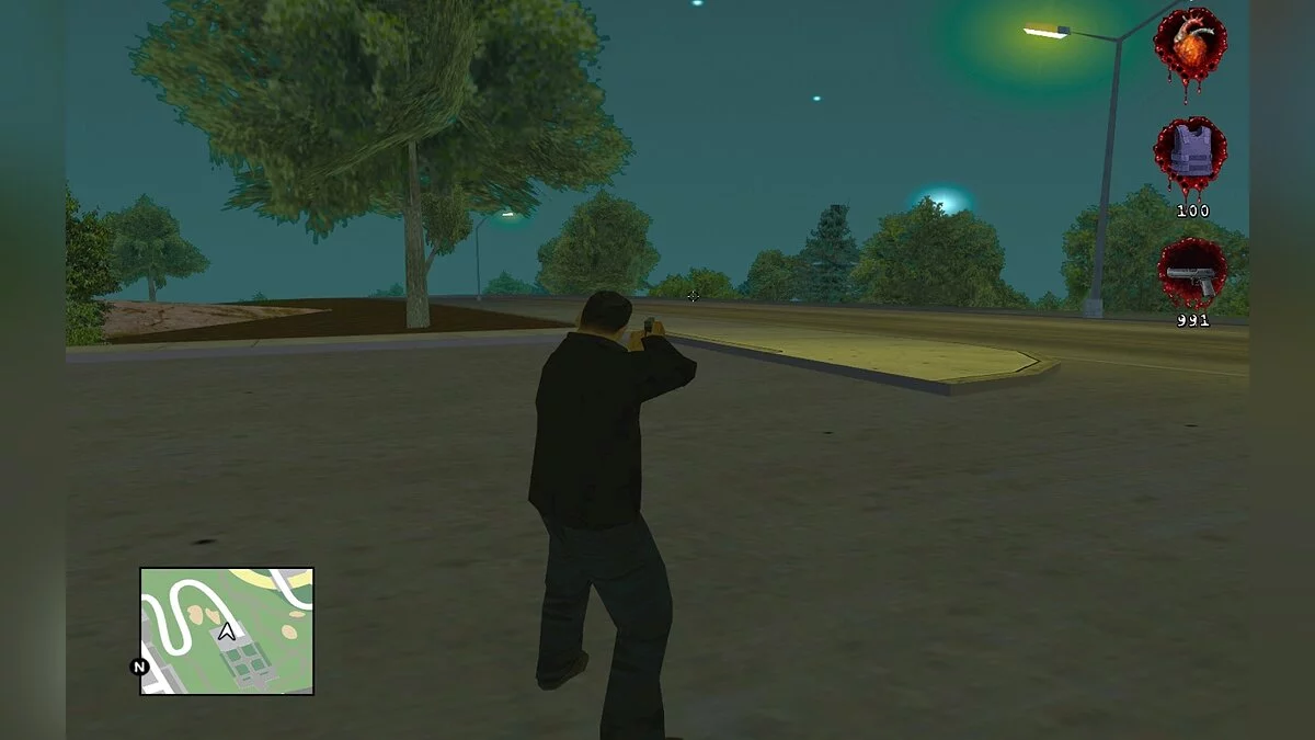 Интерфейс из Postal 2 / GTA San Andreas