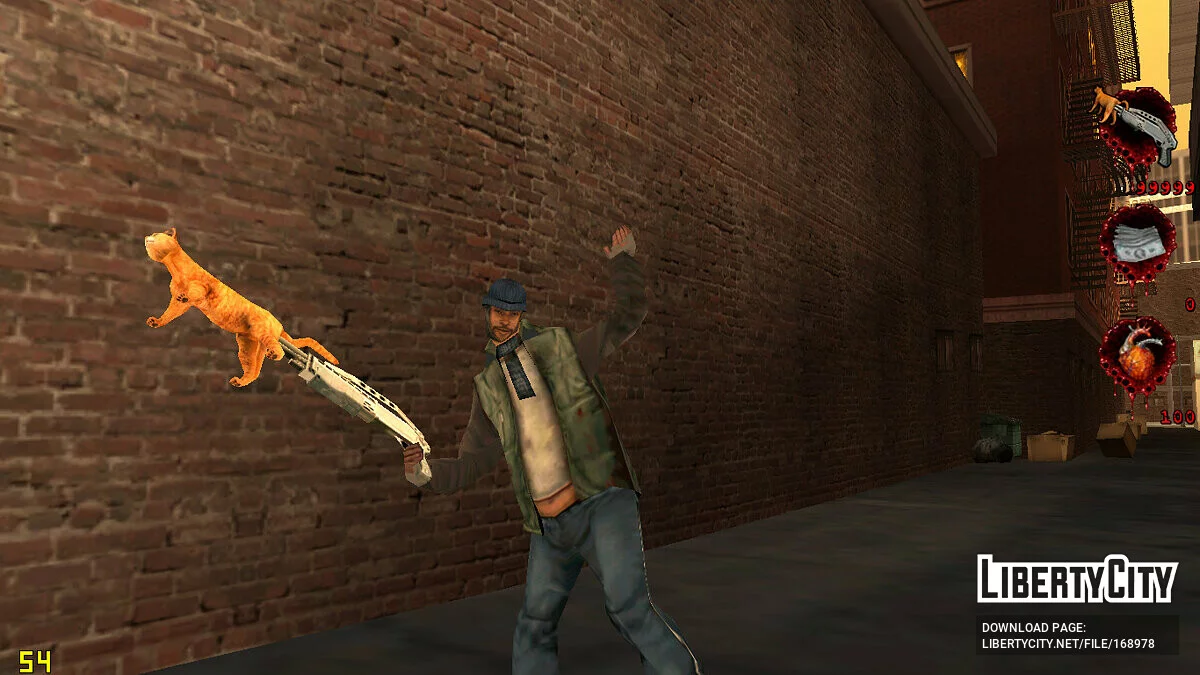 Интерфейс из Postal 2 (Final) / GTA San Andreas