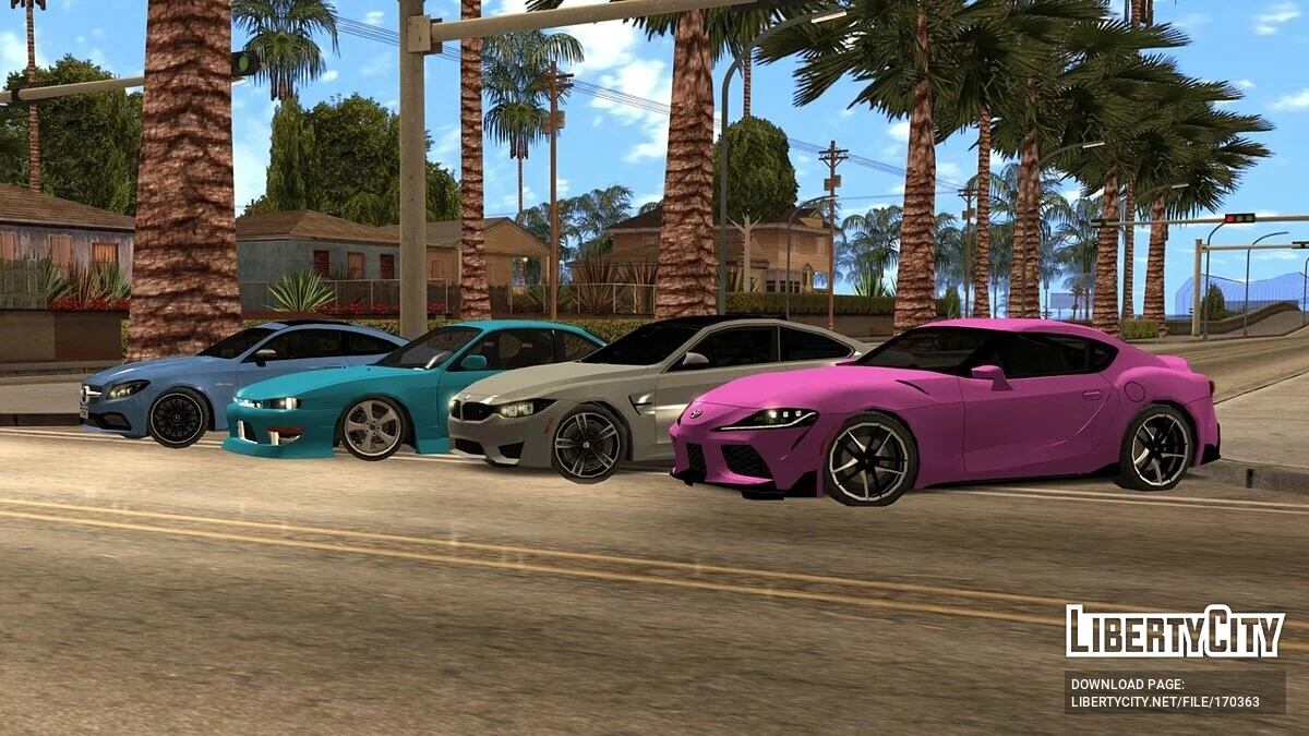 RandomVehicle - разный транспорт / GTA San Andreas