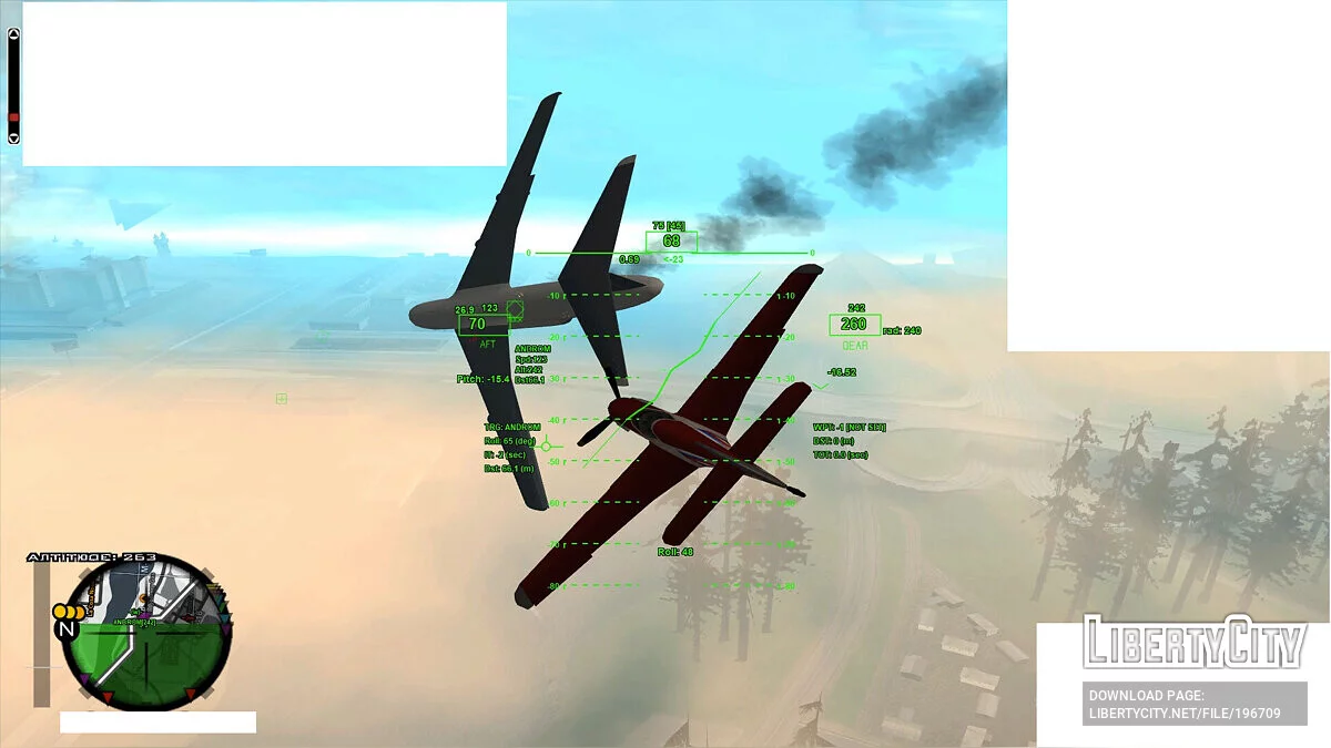 Avionics - авиационный скрипт / GTA San Andreas