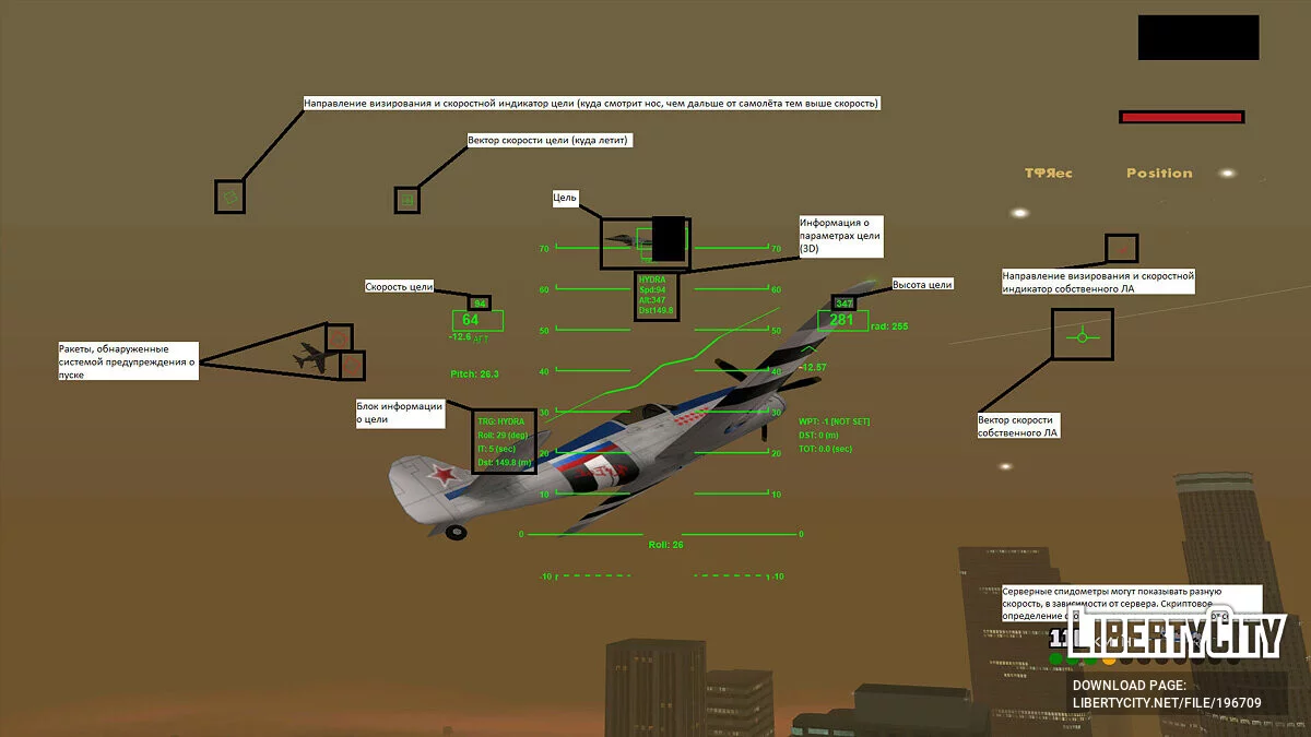 Avionics - авиационный скрипт / GTA San Andreas