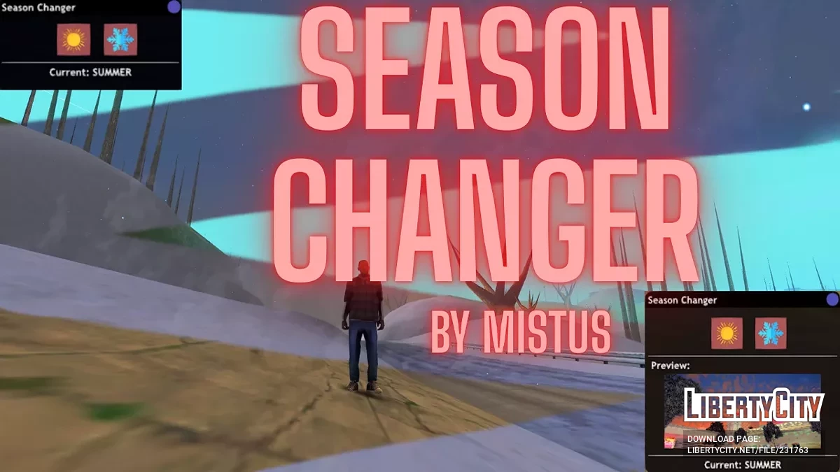 Смена сезонов от Mistus / GTA San Andreas