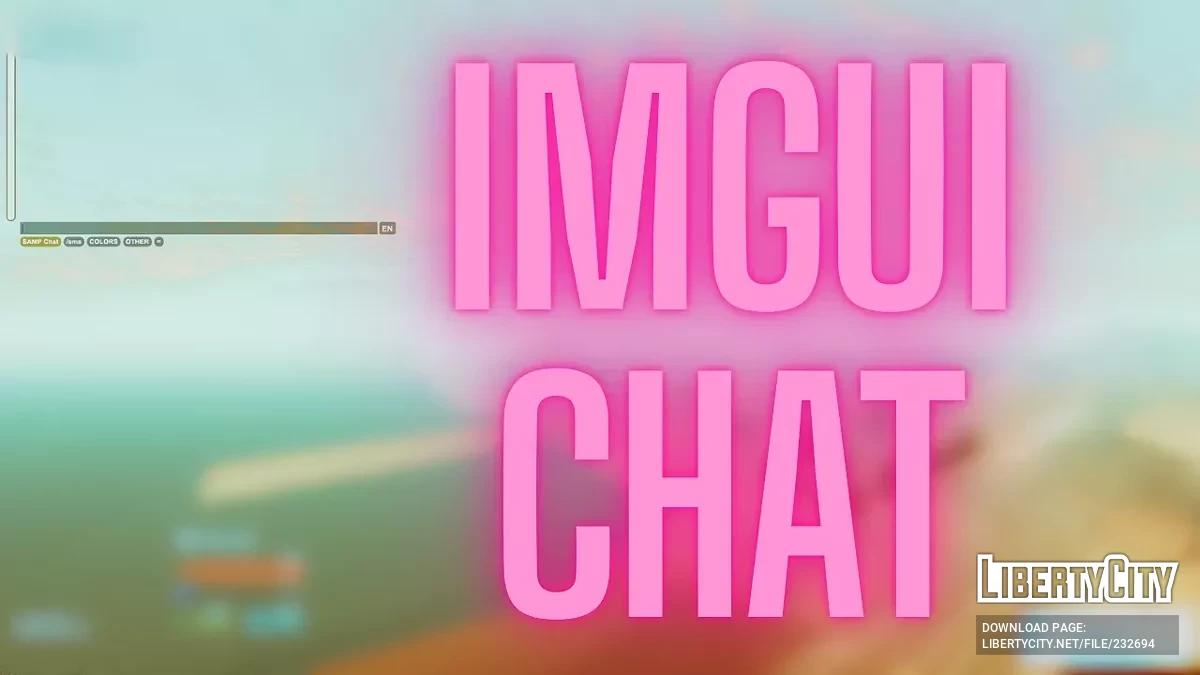 Imgui Chat / GTA San Andreas