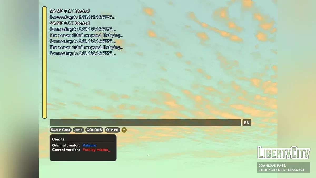 Imgui Chat / GTA San Andreas