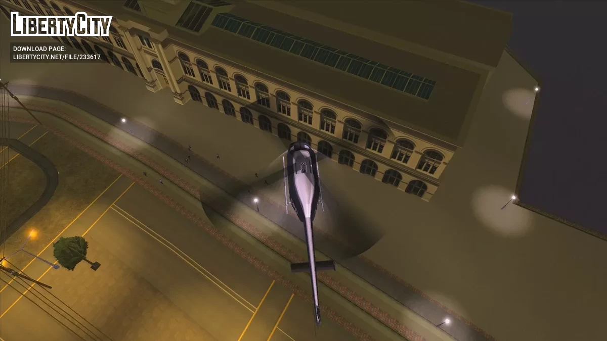 Прожектор Вертолета (Ручное наведение) / GTA San Andreas