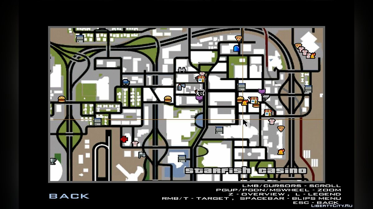 Больше значков на карте! - Mais ícones no radar v0.7 для GTA San Andreas - Картинка #3