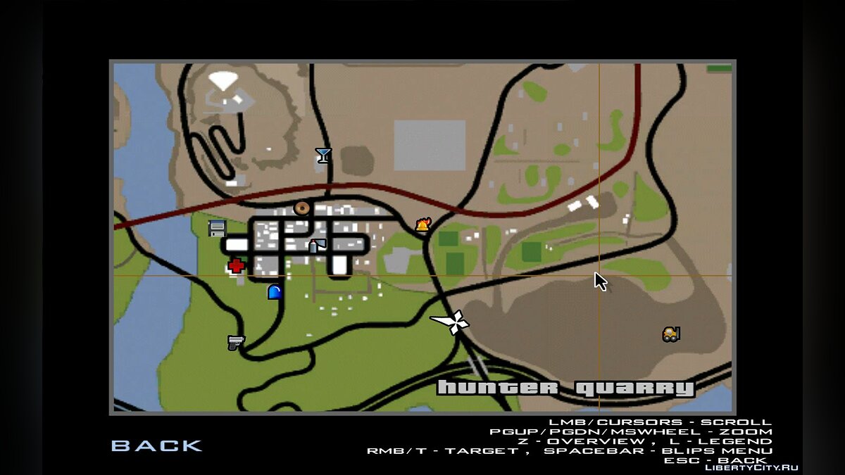 Больше значков на карте! - Mais ícones no radar v0.7 для GTA San Andreas - Картинка #4