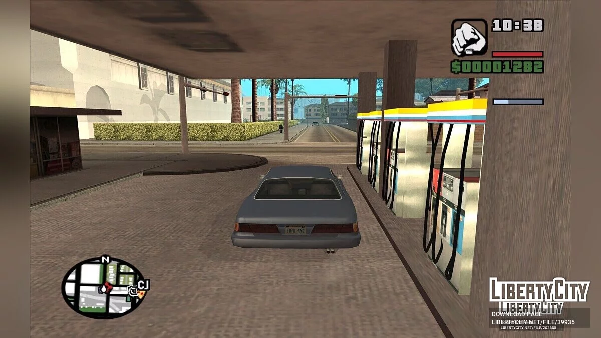 Мод на бензин - SA Back to Reality / GTA San Andreas