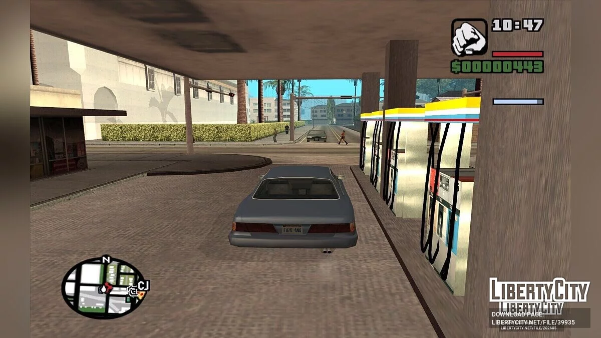 Мод на бензин - SA Back to Reality / GTA San Andreas