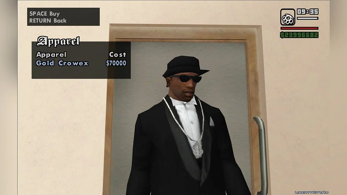 Ребаланс одиночной игры и Бонусы v1.2 (для GTA SA v1.00) / GTA San Andreas