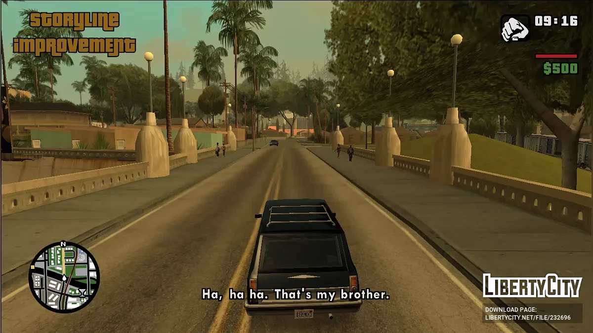 Storyline Improvement / GTA San Andreas