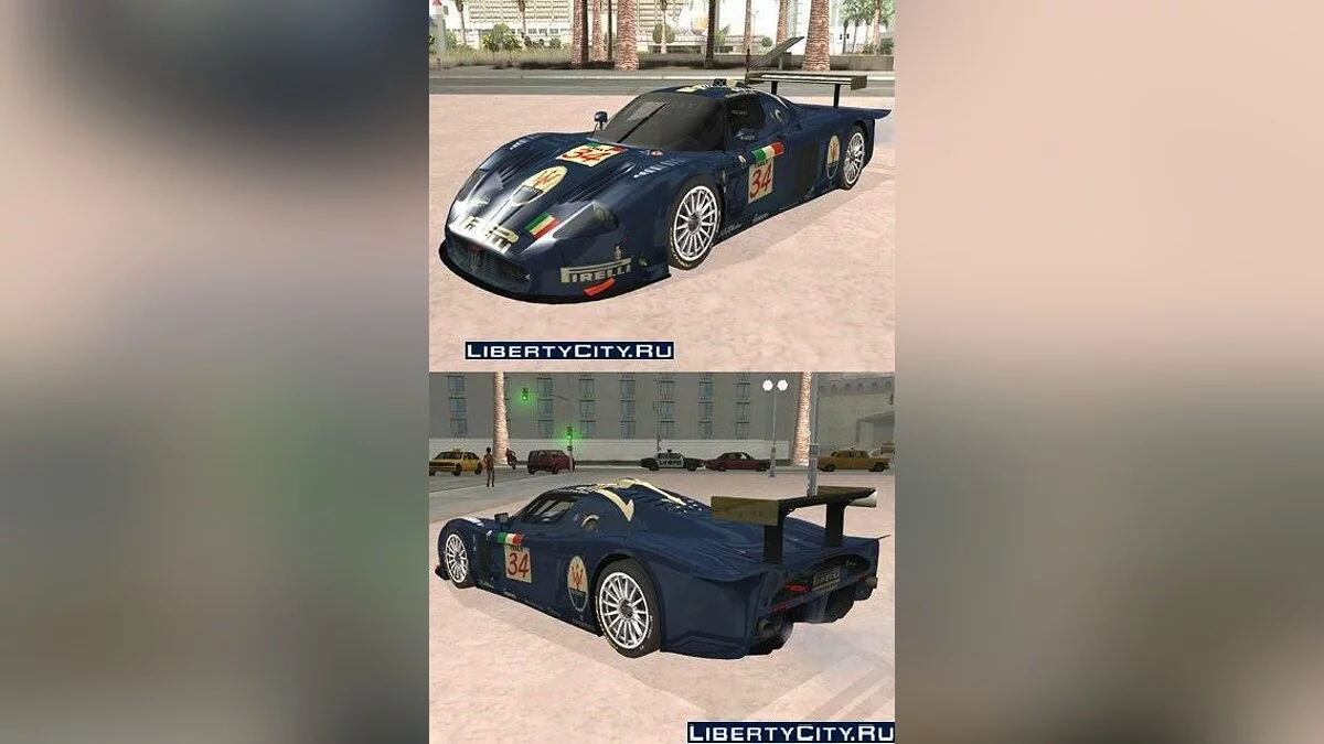 Maserati MC12 GTrace / GTA San Andreas