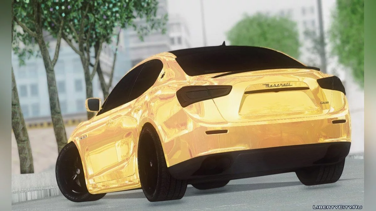 Maserati Ghibli Gold Edition / GTA San Andreas