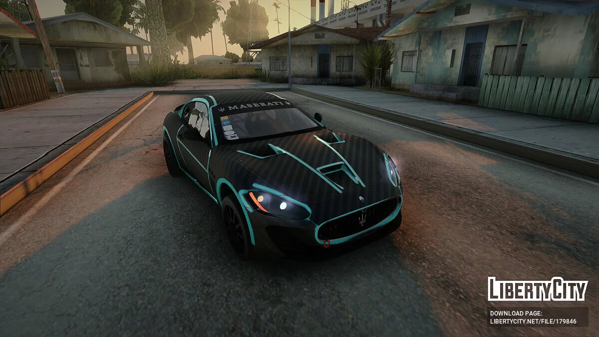 Maserati Gran Turismo Tron / GTA San Andreas