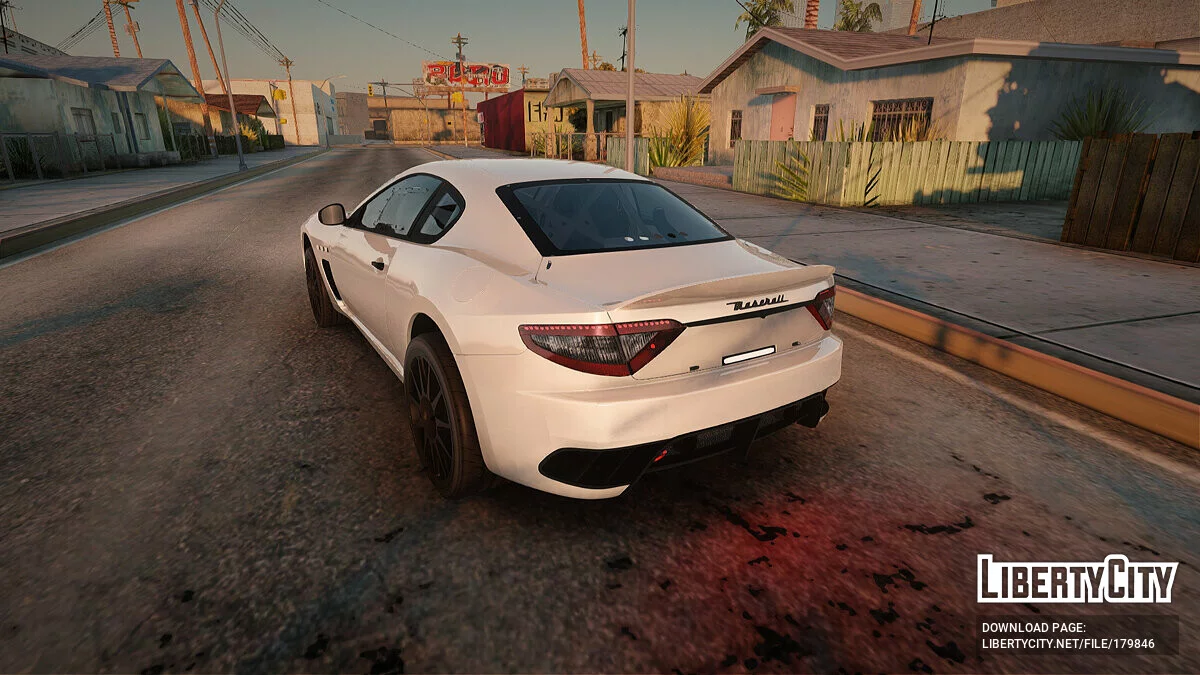 Maserati Gran Turismo Tron / GTA San Andreas