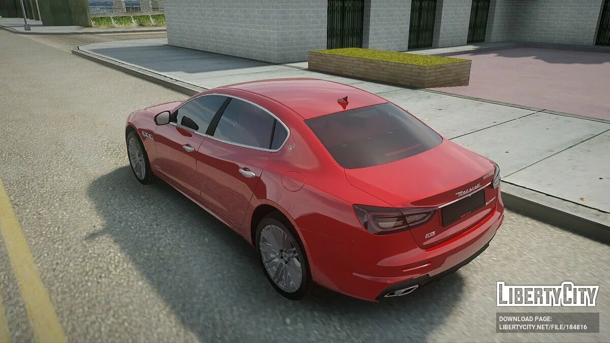 Maserati Quattroporte GTS 2017 / GTA San Andreas