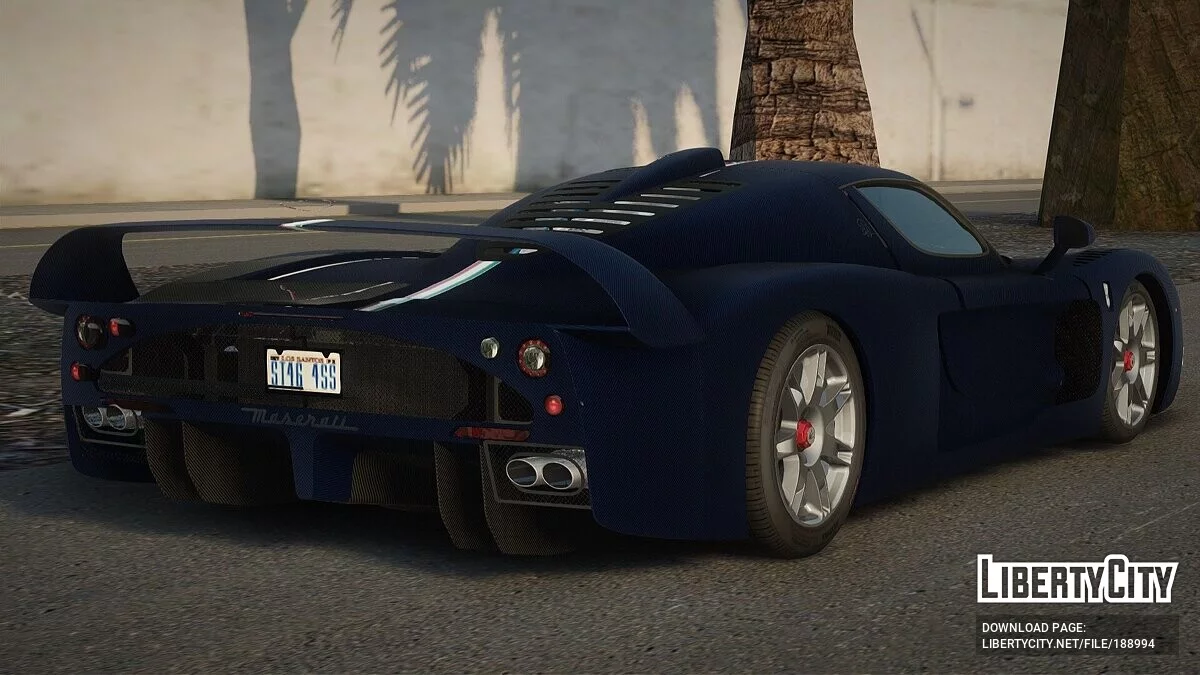 2004 Maserati MC12 Carbon Blue / GTA San Andreas