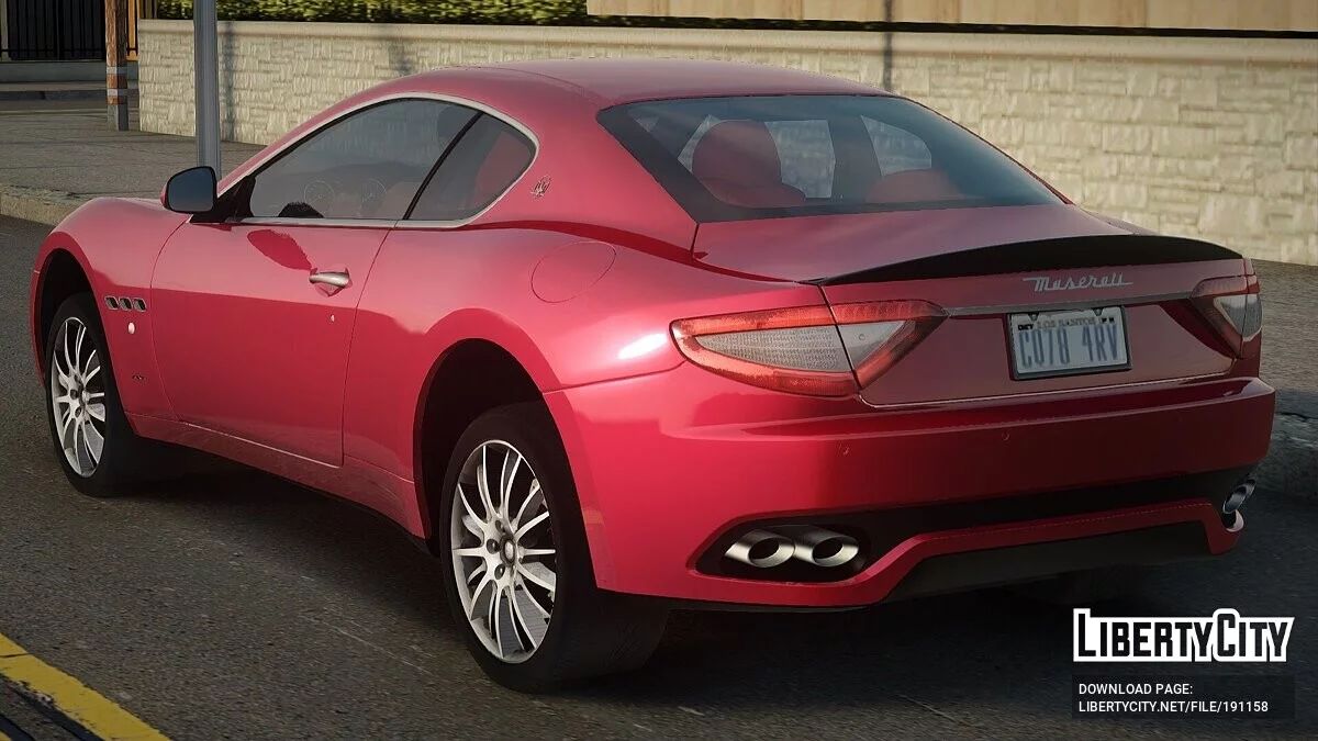 2010 Maserati Gran Turismo S Spoiler Ver. / GTA San Andreas