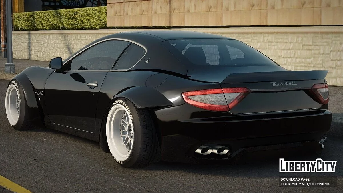 Maserati Gran Turismo Rocket Bunny / GTA San Andreas