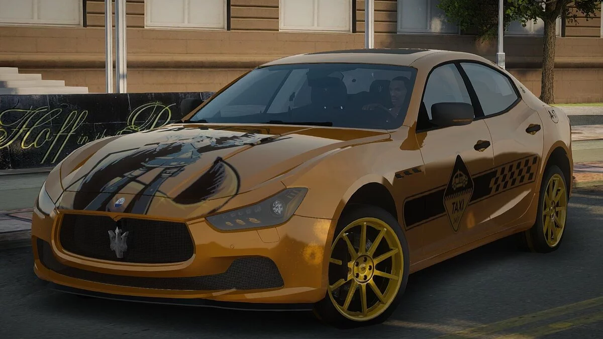 Maserati Ghibi Taxi / GTA San Andreas