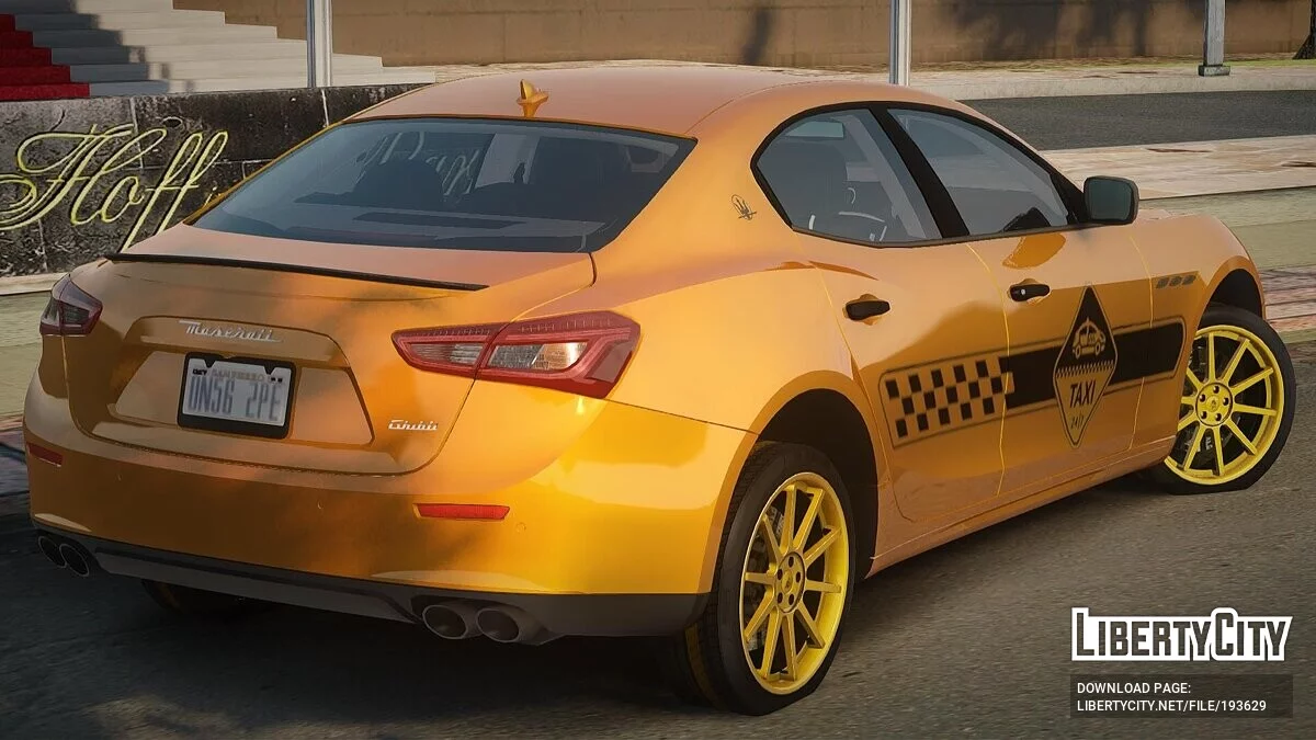 Maserati Ghibi Taxi / GTA San Andreas