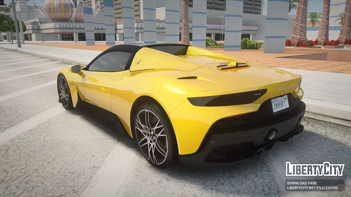 Maserati MC20 Cielo 2023 / GTA San Andreas