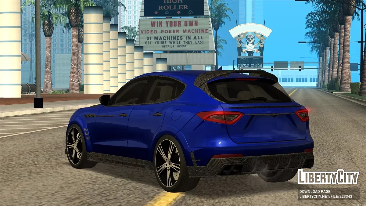 Maserati Levante Mansory / GTA San Andreas