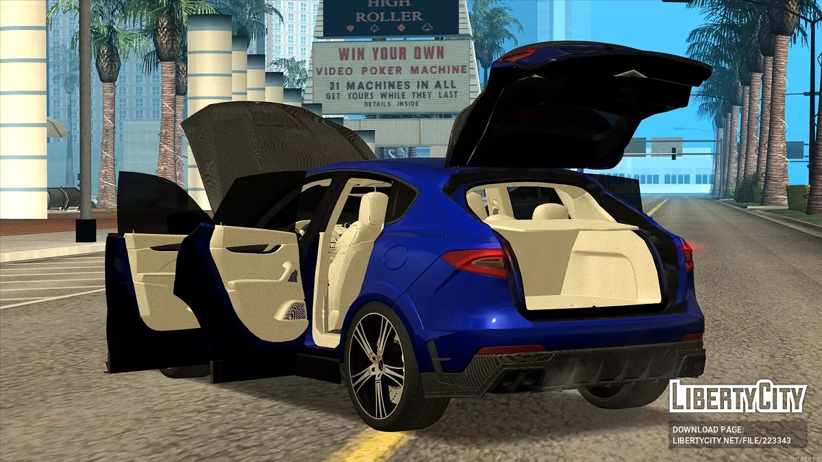 Maserati Levante Mansory / GTA San Andreas