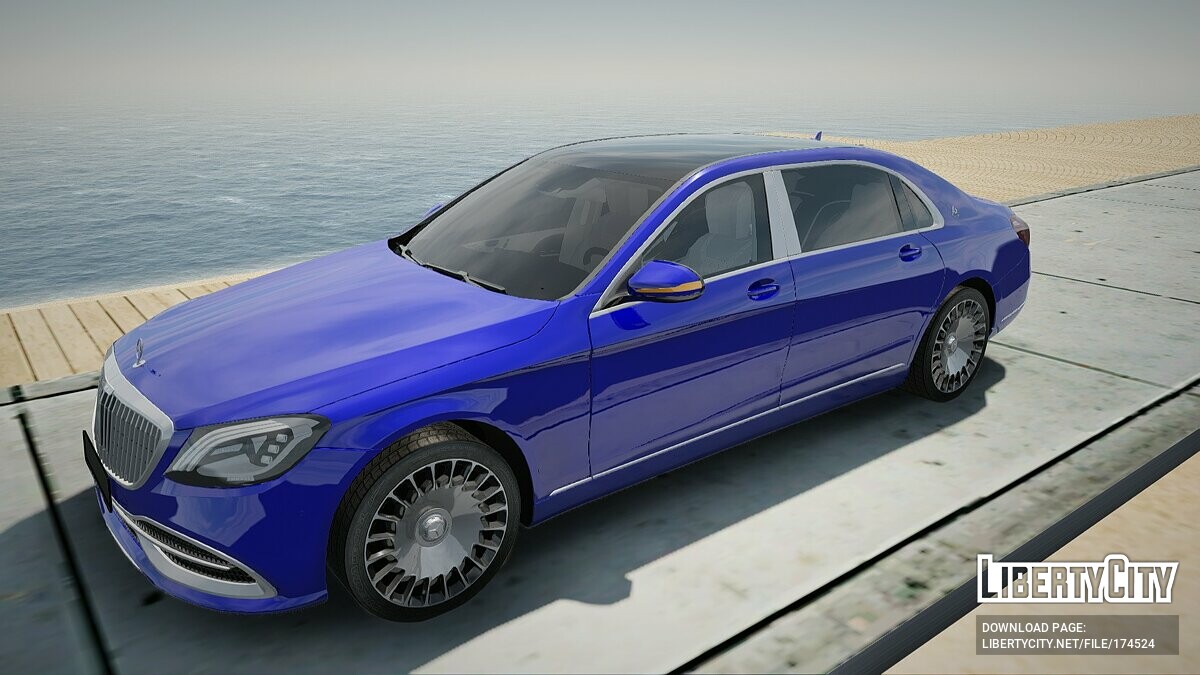 Скачать Mercedes-Maybach S650 для GTA San Andreas