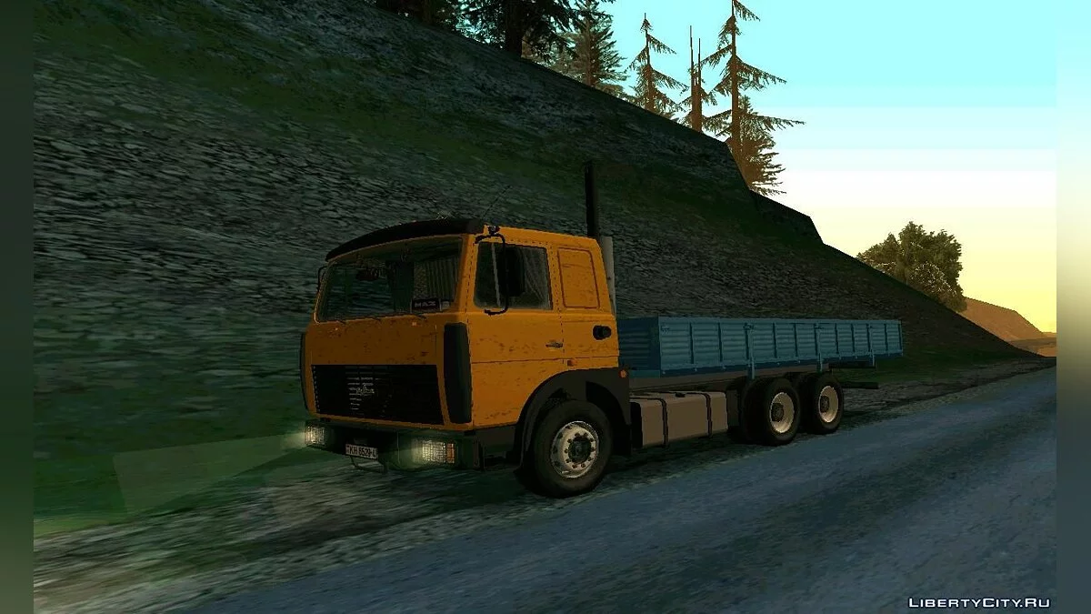 MAZ 54323 / GTA San Andreas