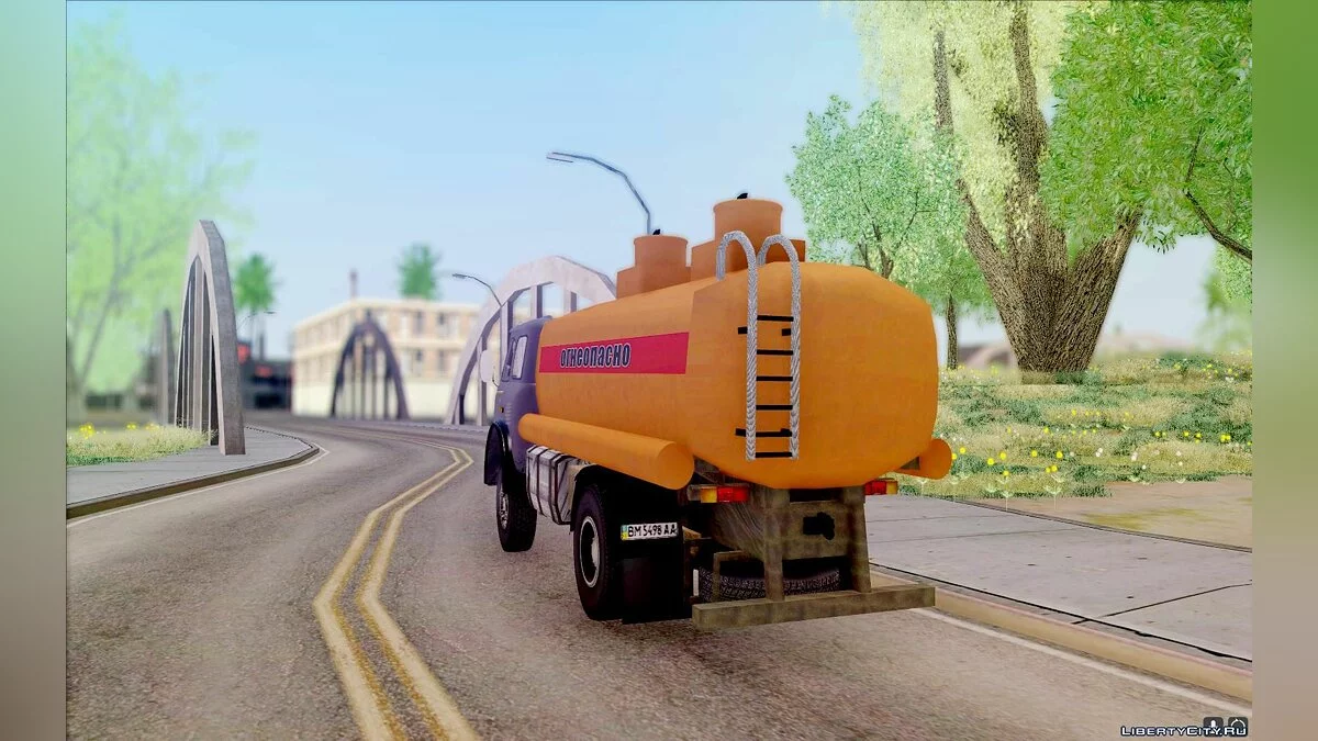 МАЗ 500 Цистерна / GTA San Andreas
