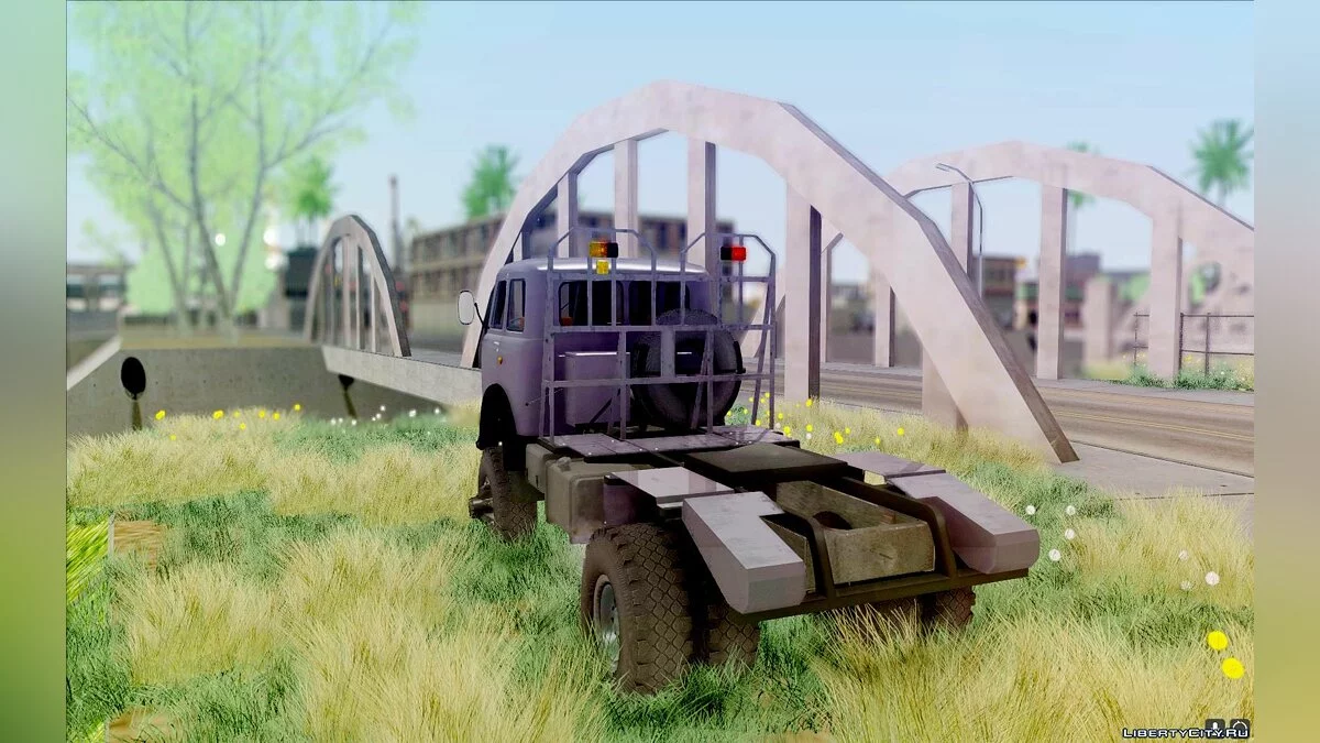 МАЗ 509А Лесовоз / GTA San Andreas