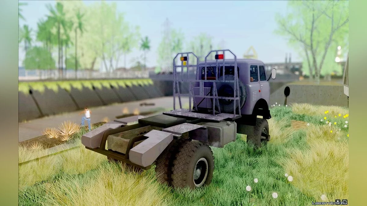 МАЗ 509А Лесовоз / GTA San Andreas