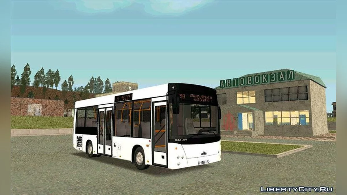 MAЗ 206.000 / GTA San Andreas