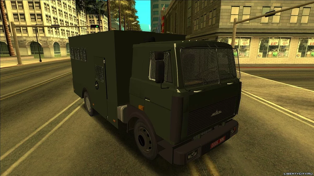 Военный МАЗ / GTA San Andreas