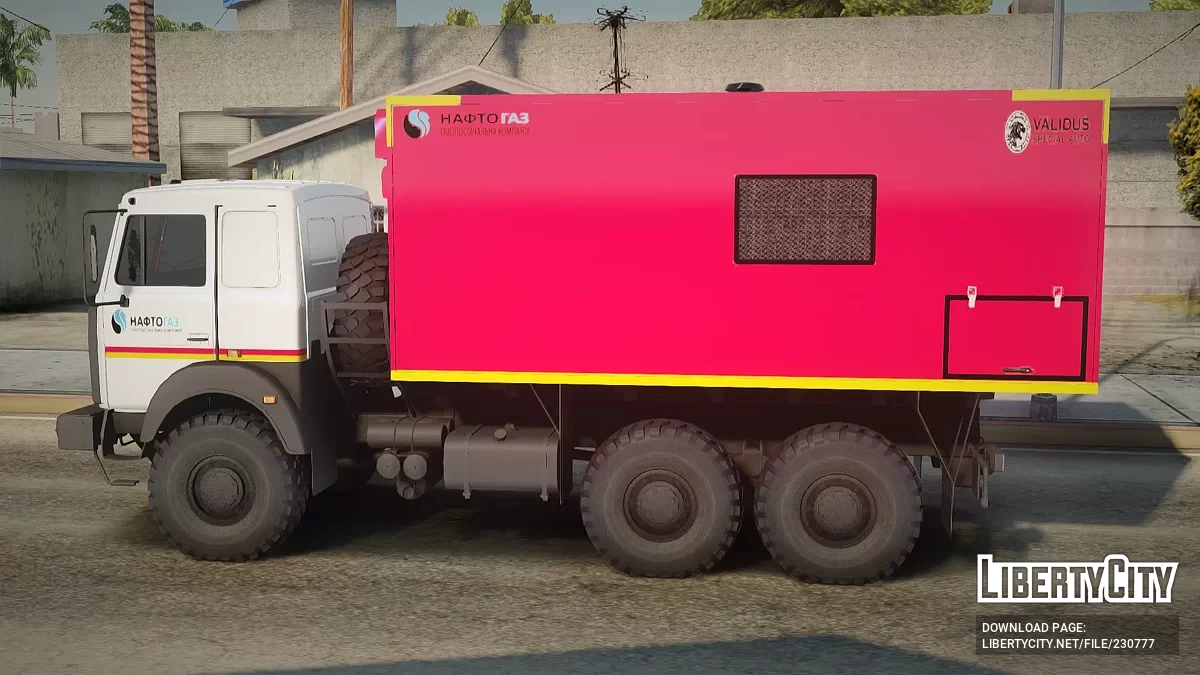 МАЗ Нафтогаз / GTA San Andreas