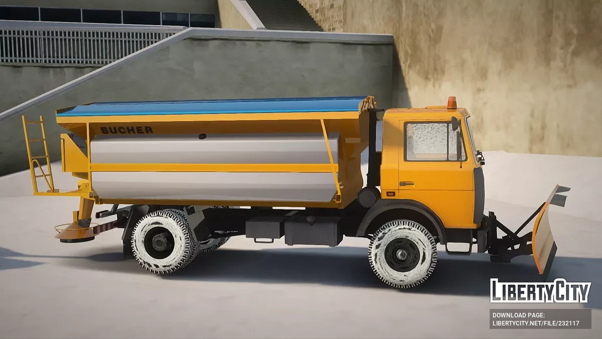 МАЗ Снегоуборочный [AVS] / GTA San Andreas