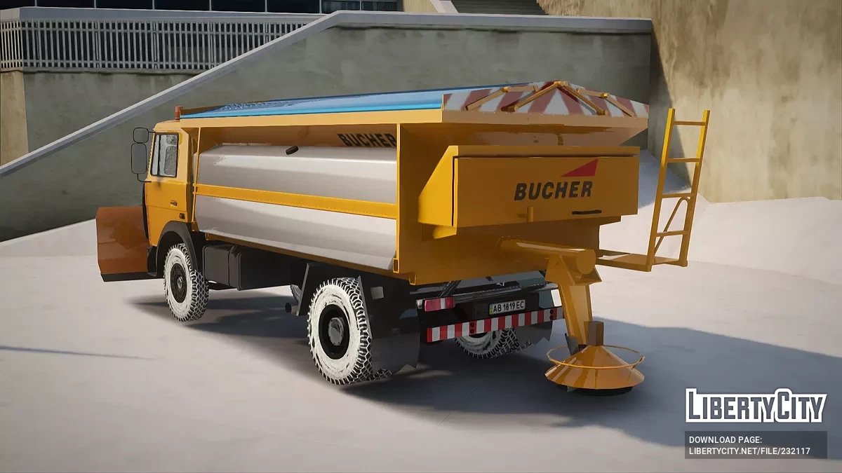 МАЗ Снегоуборочный [AVS] / GTA San Andreas