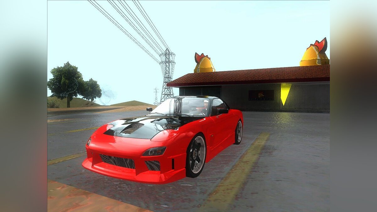 Скачать Mazda RX-7 для GTA San Andreas