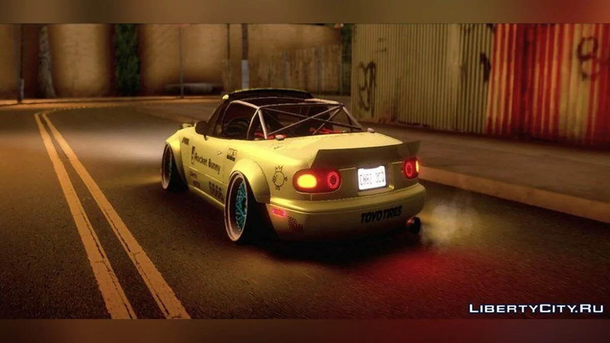 Mazda Miata MX5 Cabrio Rocket Bunny RB Performance 1989 / GTA San Andreas