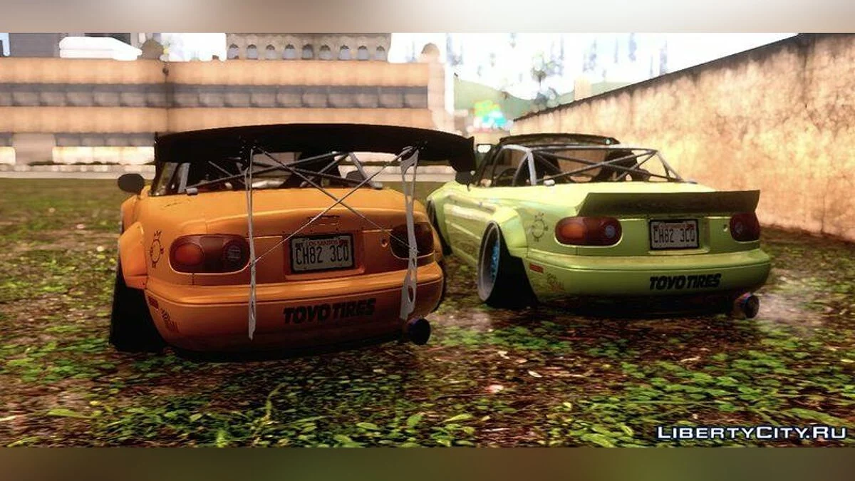 Mazda Miata MX5 Cabrio Rocket Bunny RB Performance 1989 / GTA San Andreas