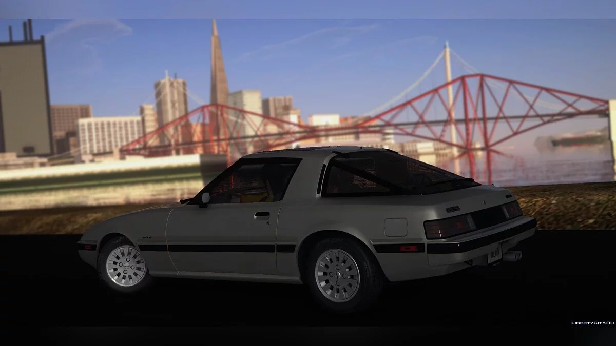 1985 Mazda RX-7 GSL-SE v1.01 (USDM) / GTA San Andreas