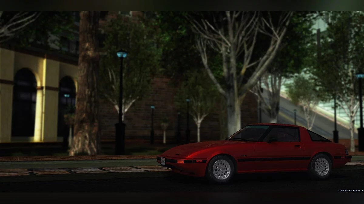 1985 Mazda RX-7 GSL-SE v1.01 (USDM) / GTA San Andreas